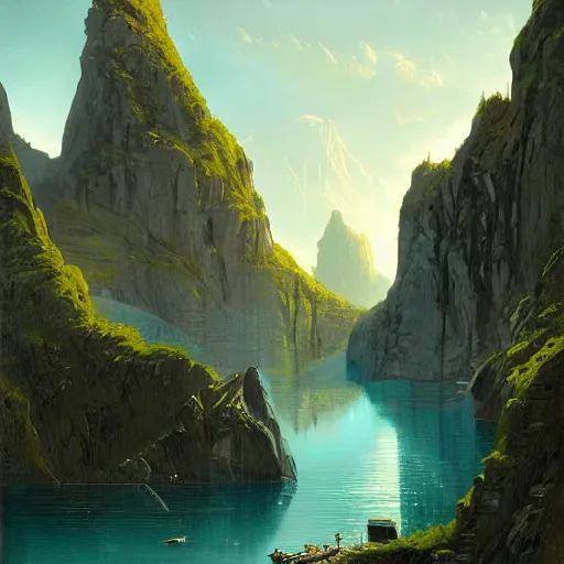 Image similar to artwork by raphael lacoste