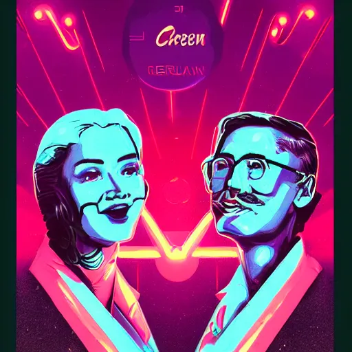 Prompt: a ice cream, epic retrowave art, trending on art station