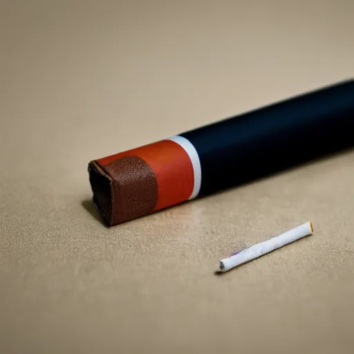 Prompt: realistic photo of cigarette