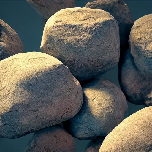 Prompt: Stylized Rock texture, seamless,4k resolution, Substance material