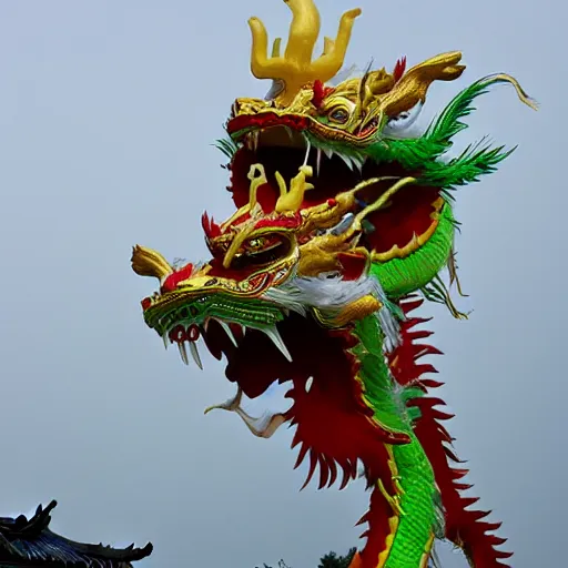 Prompt: Chinese dragon