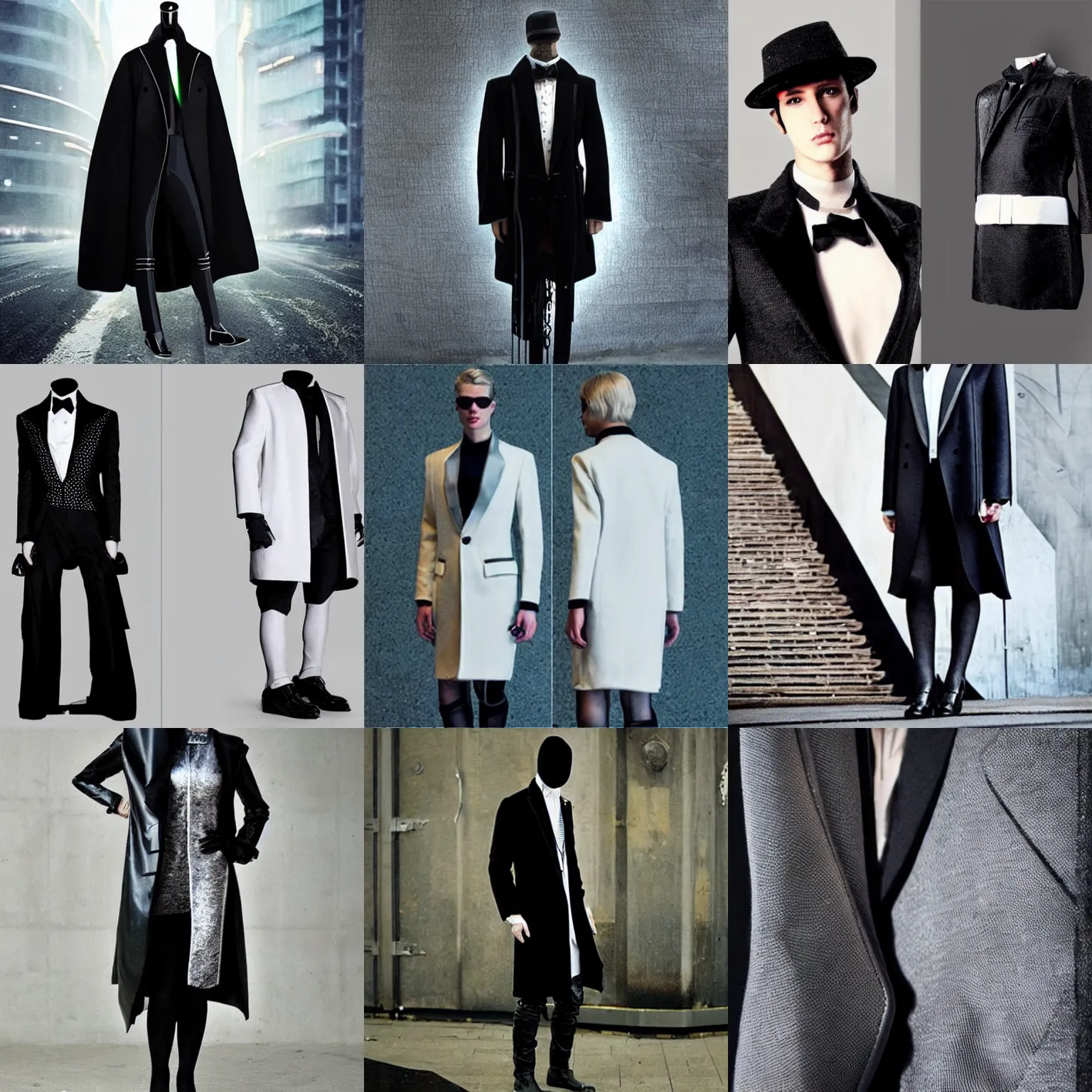fashion clothing design, coat, tuxedo, elegant,, Stable Diffusion