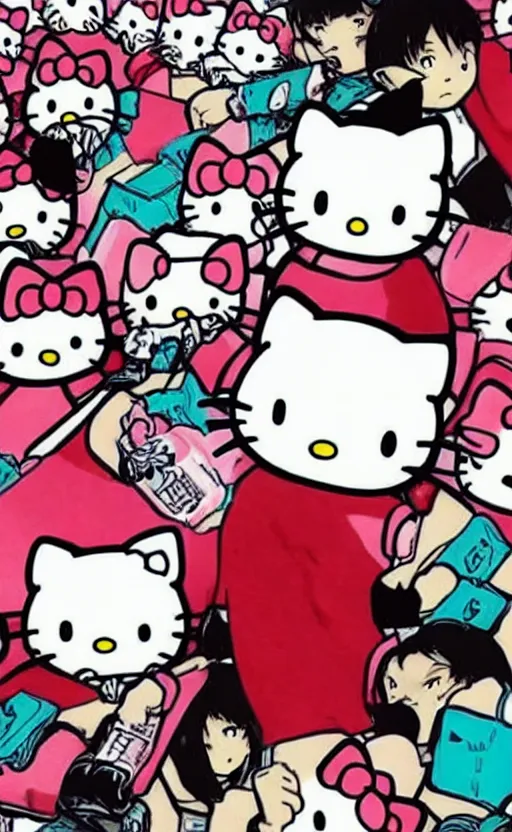 hello kitty attack on titan | Stable Diffusion | OpenArt