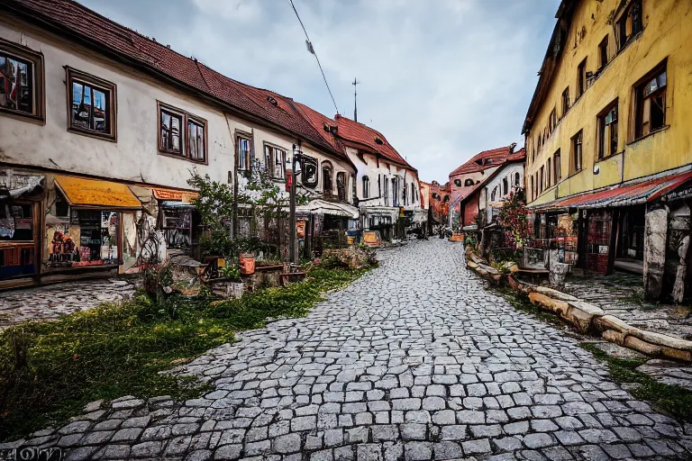 Image similar to Rustic slavic city, XF IQ4, 150MP, 50mm, f/1.4, ISO 200, 1/160s, natural light, Adobe Photoshop, Adobe Lightroom, DxO Photolab, polarizing filter, Sense of Depth, AI enhanced, HDR