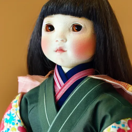 Image similar to a doll from japan