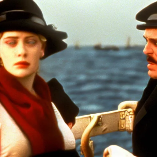 Prompt: titanic 1 9 9 7 directed by stanley kubrick