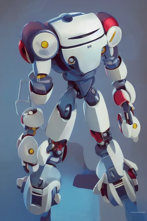 Image similar to metabots medabots medarotto medarot robot minimalist comics, behance hd by jesper ejsing, by rhads, makoto shinkai and lois van baarle, ilya kuvshinov, rossdraws global illumination ray tracing hdr radiating a glowing aura