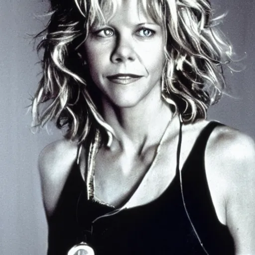 Prompt: Meg Ryan is the terminator