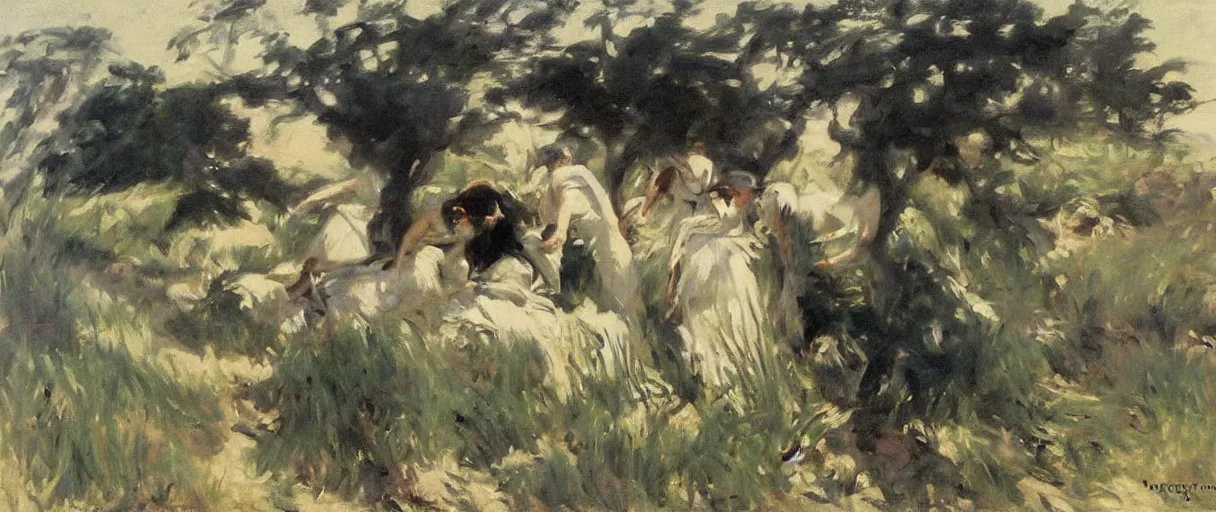 Image similar to jom singer sargent artwork by eugene von guerard