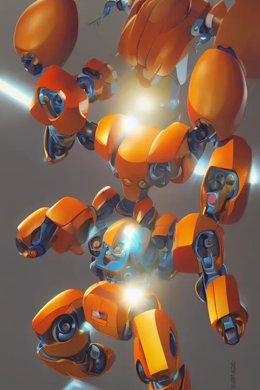 Image similar to metabots medabots medarotto medarot robot minimalist comics, behance hd by jesper ejsing, by rhads, makoto shinkai and lois van baarle, ilya kuvshinov, rossdraws global illumination ray tracing hdr radiating a glowing aura