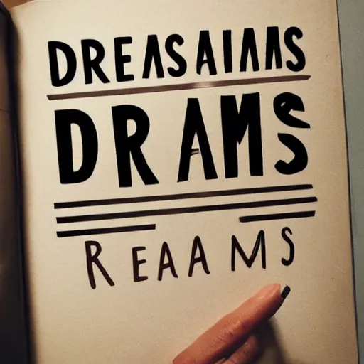 Prompt: dreams are real