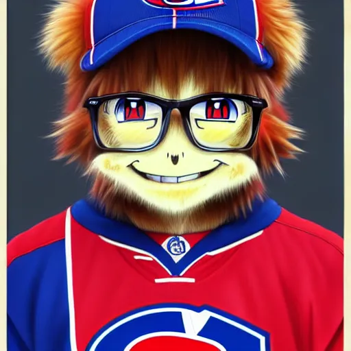 Prompt: anime Portrait of Youppi the Habs Montreal Canadiens Mascot as an evolved powerful pokemon, highly detailed anime, smooth, sharp focus, dynamic lighting, intricate, trending on ArtStation, illustration pokemon, art by WLOP