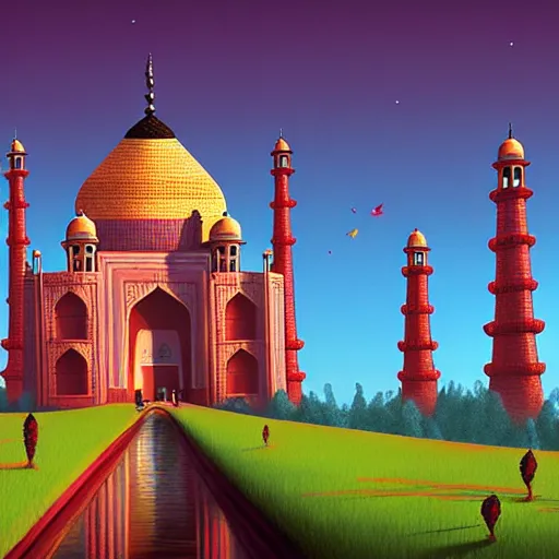 Image similar to taj mahal by gediminas pranckevicius