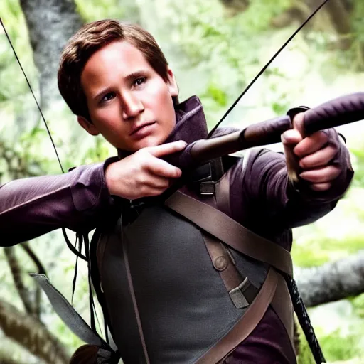 Image similar to male katniss everdeen