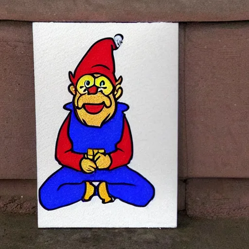 Image similar to “ garfield gnome ”