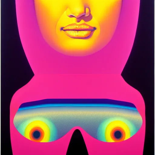 Prompt: woman eyes by shusei nagaoka, kaws, david rudnick, airbrush on canvas, pastell colours, cell shaded, 8 k