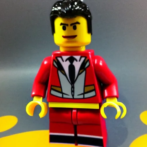 Prompt: hugh jackman as a lego figure