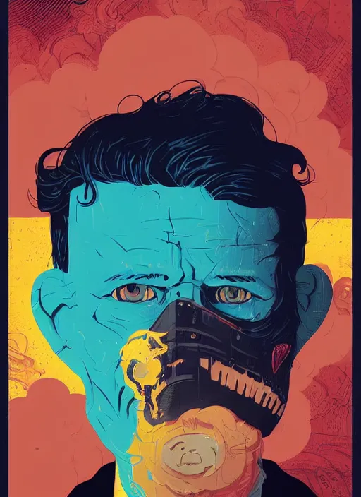 Image similar to delirium face portrait by petros afshar, tom whalen, laurie greasley, war face by greg rutkowski