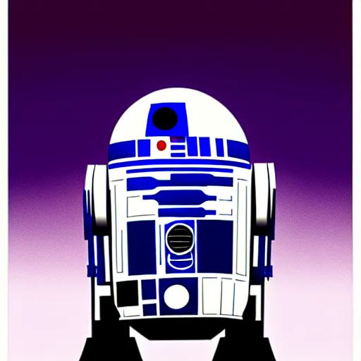 Image similar to r 2 d 2 by darwyn cooke, highly detailed, 4 k