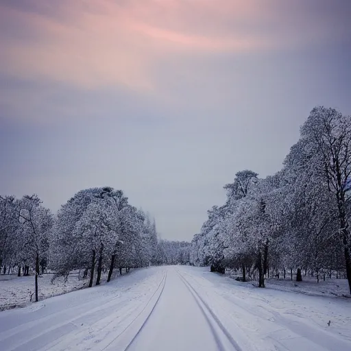 Prompt: Beautiful Photograph of Sweden in winter