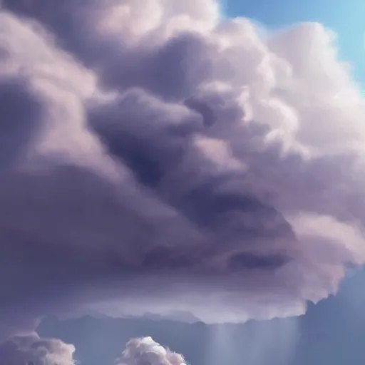 Prompt: dodo in the form of clouds, thunder, 4k, post-processing, very very detailed, artstation, cute