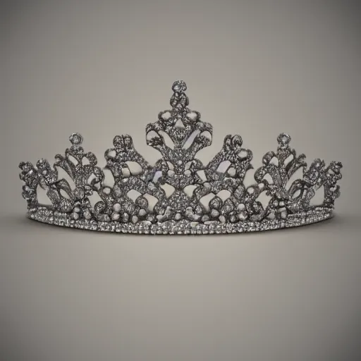 Image similar to dreamy tiara, realistic