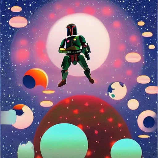 Prompt: boba fett by chiho aoshima