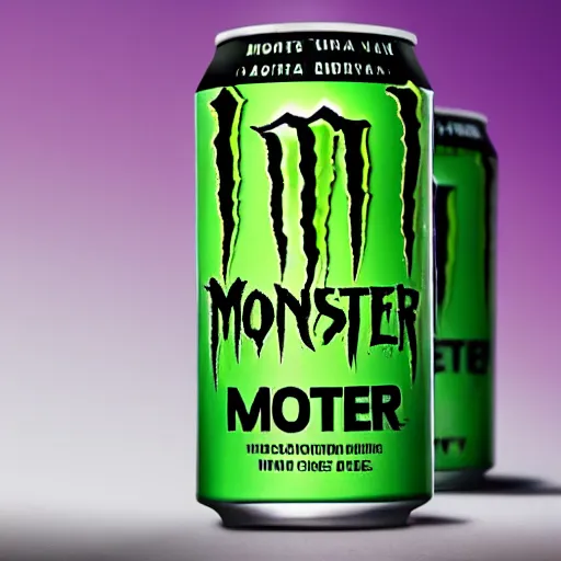 Prompt: A new drink from monster energy