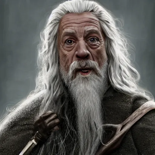 Image similar to ultra realistic illustration of charlie day as gandalf the white from lord of the rings the return of the king, full body, high quality, highly detailed, wide angle, illustration, digital art, full color