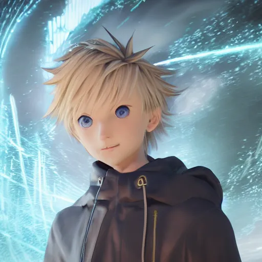 Prompt: a blonde haired green eyes boy casting a spell. character design. gesture drawing. line of action. official art, unreal engine 5, unreal engine. tetsuya nomura. medium shot. ray tracing hdr. 8 k. uhd. sharp focus. highly detailed. masterpiece. anime render. cinematic lighting. lifelike. symmetrical face. beautiful face