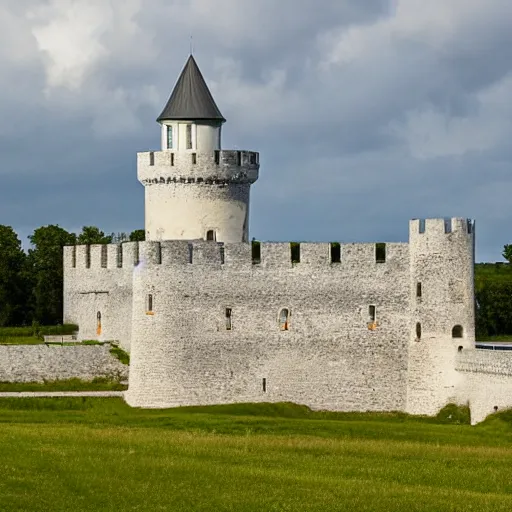 Prompt: the castle of haapsalu