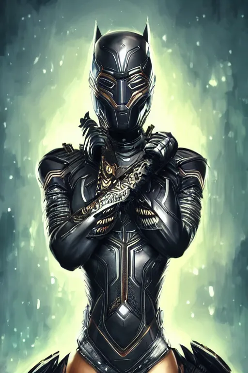 Image similar to art by artgerm, ultra realistic illustration, wakandan warrior in a steampunk style armor, hacknaut cyberpunk, sci - fi, fantasy, intricate, elegant, highly detailed, digital painting, artstation, concept art, smooth, sharp focus, illustration.