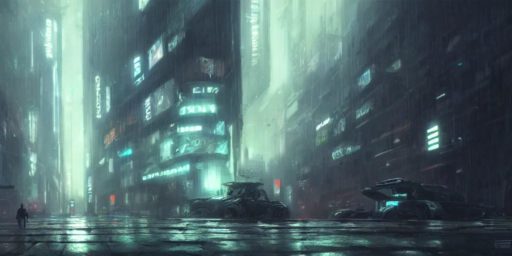 Image similar to an environmental concept art of blade runner 2 0 7 7, highly detailed, environmental light, cinematic by francis tneh