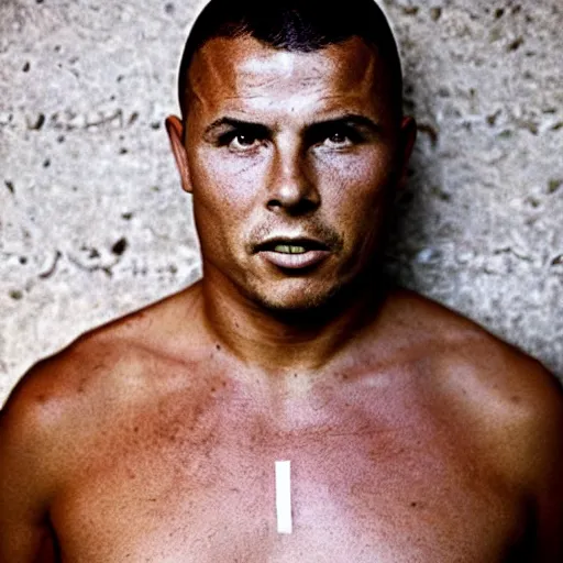 Prompt: real ronaldo by steve mccurry
