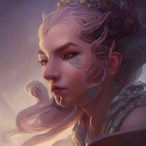 Prompt: blossoms l, pretty, beautiful, dnd character art portrait, matte fantasy painting, deviantart artstation, by jason felix by steve argyle by tyler jacobson by peter mohrbacher, cinematic