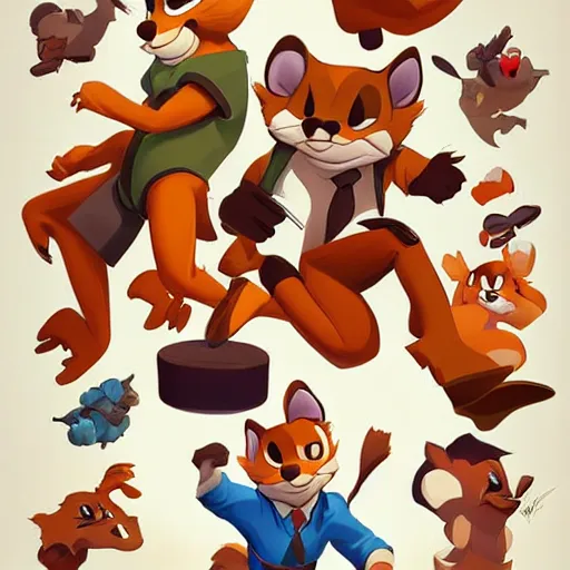 Image similar to face icon stylized minimalist chip'n dale : rescue rangers, loftis, cory behance hd by jesper ejsing, by rhads, makoto shinkai and lois van baarle, ilya kuvshinov, rossdraws global illumination