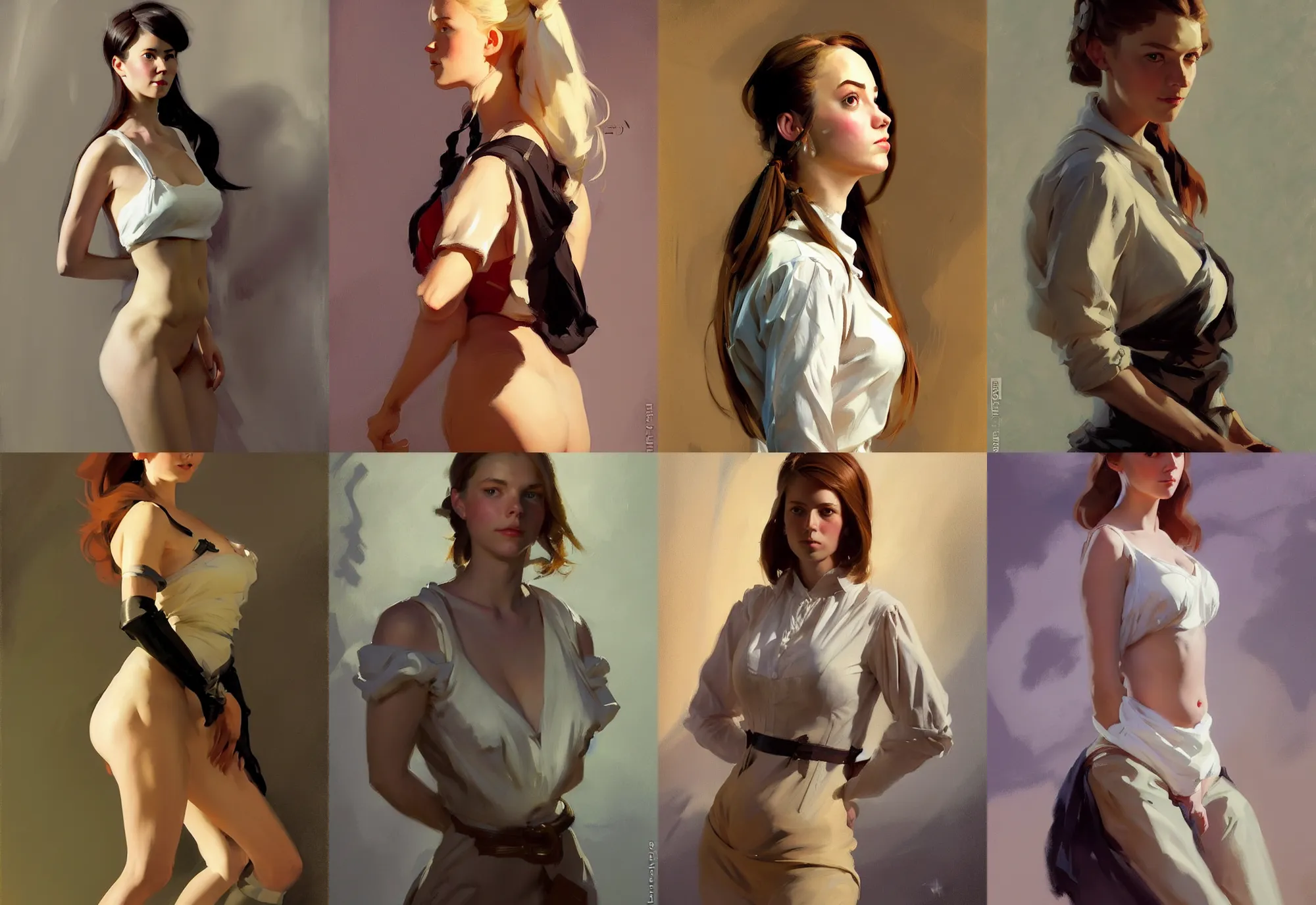 Prompt: portrait of girl scandinavian finnish norway instagram model jodhpurs greg manchess painting by sargent and leyendecker, studio ghibli, fantasy, medium shot, asymmetrical, intricate, elegant, matte painting, illustration, hearthstone, by greg rutkowski, by greg tocchini, by james gilleard, by joe fenton