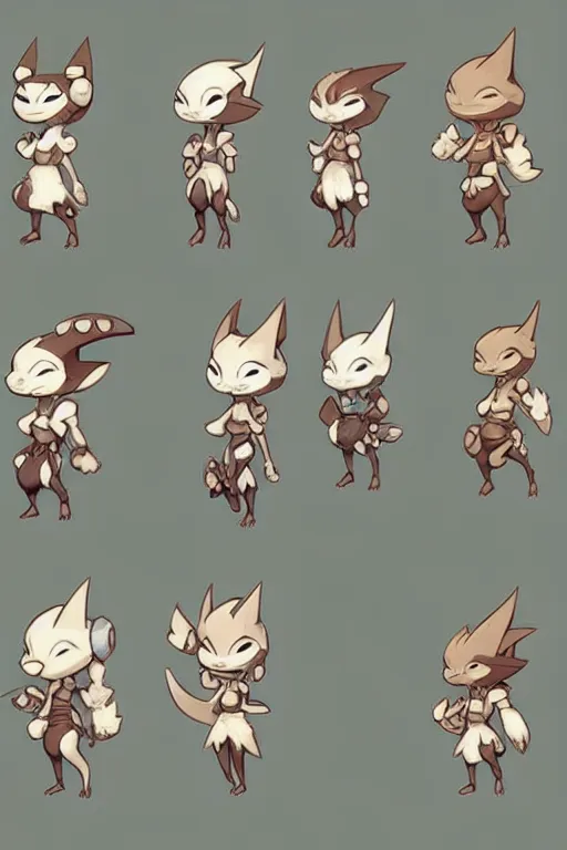 Image similar to ( ( ( ( ( 1 9 5 0 s dofus online new characters spritesheet. muted colors. ) ) ) ) ) by jean - baptiste monge!!!!!!!!!!!!!!!!!!!!!!!!!!!!!!