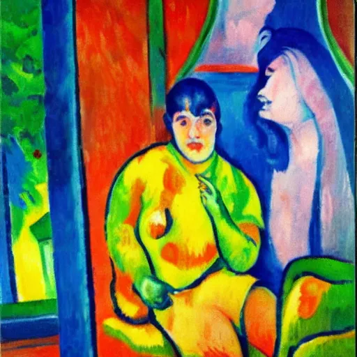 Image similar to fauvism