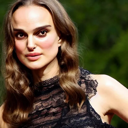 Image similar to photo of the lovechild of natalie portman and keira knightley