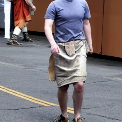 Image similar to mark zuckerberg wearing a roman toga