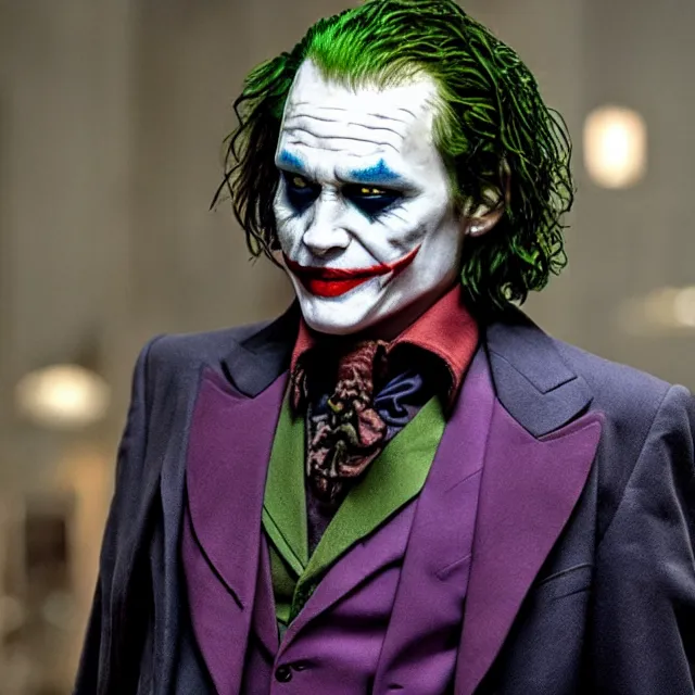 Prompt: Jonny Depp as the Joker