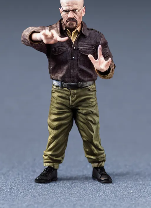 Prompt: 80mm resin detailed miniature of Walter White, Product Introduction Photos, 4K, Full body