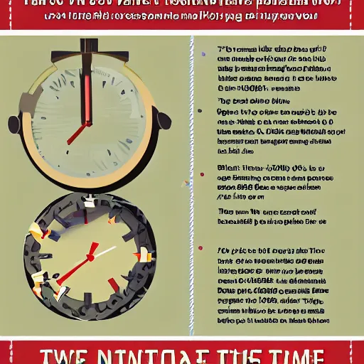 Image similar to infographic about time travel