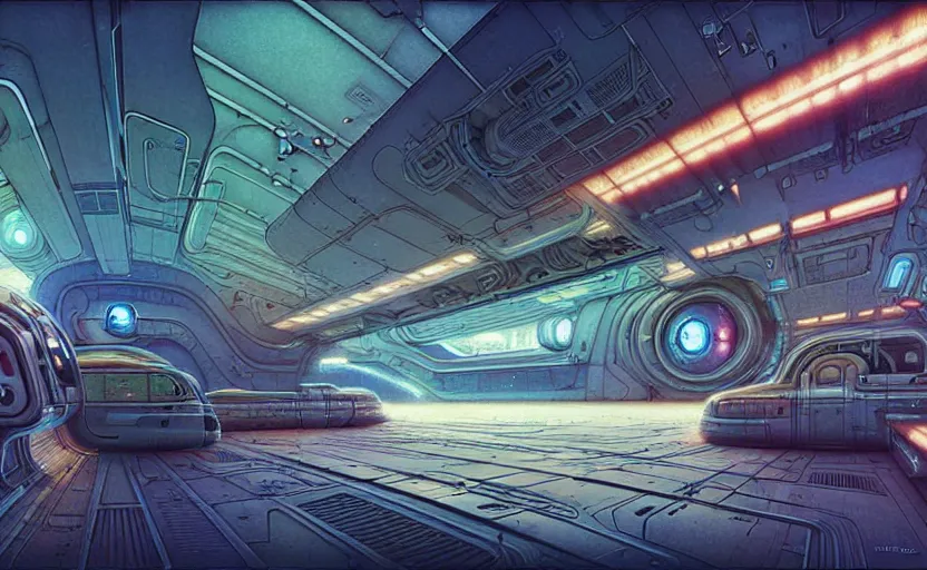 Image similar to urban train design only! 2 0 5 0 s retro future art 1 9 7 0 s science fiction borders lines decorations space machine, mech, robot. muted colors. by jean - baptiste monge, ralph mcquarrie, marc simonetti, 1 6 6 7. mandelbulb 3 d, fractal flame, jelly fish, coral, cinematic lightning