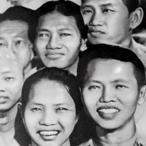 Image similar to indonesian national revolution 1 9 4 5, perfect faces