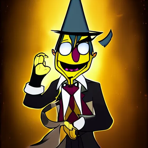 Prompt: bill cipher