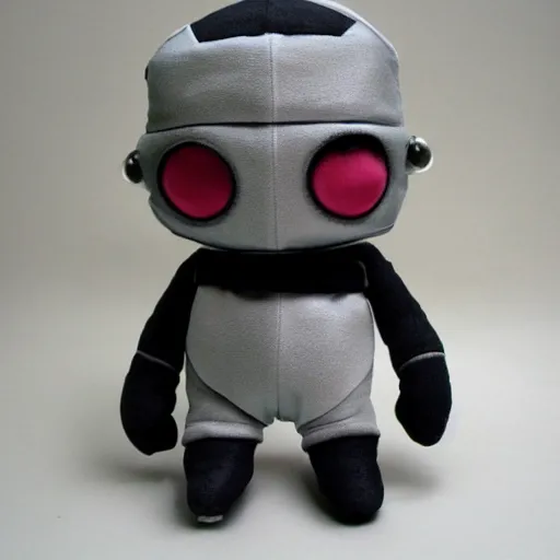 Prompt: locutus of borg as a plushie