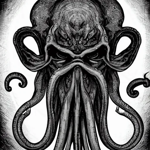 Image similar to cthulhu in among us