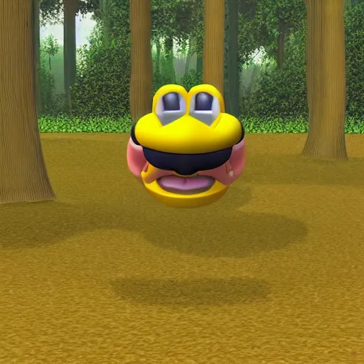 Prompt: “A Nintendo 64 render of a banana in a forest”